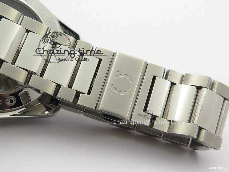 0723 Youthful Aqua Terra ‘PyeongChang 2018’ JHF Best Edition Black Dial On SS Bracelet A 8204